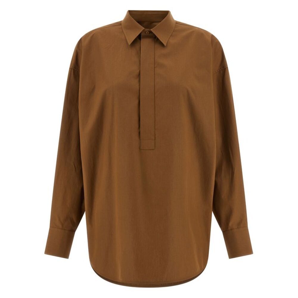 Armarium Brown Cotton Women's Blouse